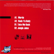 Back View : Syko & Mak - MURDA EP (BLOOD RED VINYL) - Blueskin Badger / BSBR005