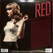 Back View : Taylor Swift - RED (TAYLORS VERSION) (LTD 4LP) - Republic / 3863325