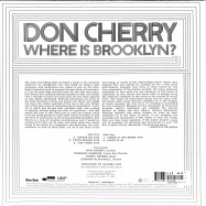 Back View : Don Cherry - WHERE IS BROOKLYN? (180G LP) - Blue Note / 3876171