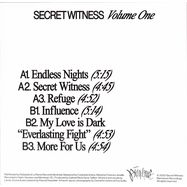 Back View : Secret Witness - VOLUME 1 - Bienvenue Rec / BIENV003