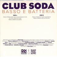 Back View : Club Soda - BASSO E BATTERIA - Flexi Cuts / FLEX018