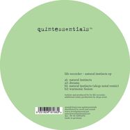 Back View : Life Recorder - NATURAL INSTINCTS EP - Quintessentials / Quintesse94