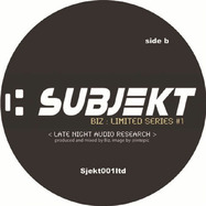 Back View : BIZ - BIZ LIMITED SERIES #1 - Subjekt Australia / SUBJEKT 001LTD