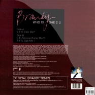 Back View : Brandy - WHO IS SHE 2 U REMIXES - Atlantic  AT0192T2