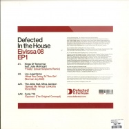Back View : Various - Defected In The House - EIVISSA 08 EP 1 - Defected / ith25ep1