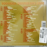 Back View : Various Artists - 100 MEGA SUMMER HITS 2012 (5XCD) - Rodeo Media / rdm266