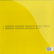 Back View : Paul Kalkbrenner - GEBRUENN GEBRUENN (MAERTINI BROES REMIX) (incl MP3) - Paul Kalkbrenner Musik / PKM013