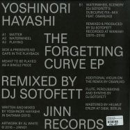 Back View : Yoshinori Hayashi - THE FORGETTING CURVE EP (DJ SOTOFETT REMIX) - Jinn Records / JINN01