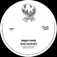 Back View : Happy Family - DOWNTOWN WEDGEEE / BAD MONKS - My Rules / MR1009