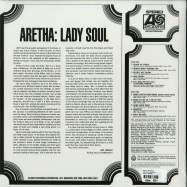 Back View : Aretha Franklin - LADY SOUL (180G LP) - Atlantic / 8080976