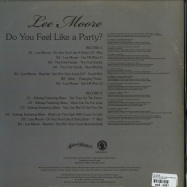 Back View : Lee Moore - DO YOU FEEL LIKE A PARTY? (RARE SINGLES - MEMPHIS 1979 - 1984) (2LP) - Past Due / PASTDUEDLP04