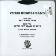 Back View : Chris Rhodes Band - WAIT UNTIL DARK (7 INCH) - Sound Boutique / SB 11