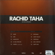 Back View : Rachid Taha - JE SUIS AFRICAIN (LP) - Naive / NV876706LP