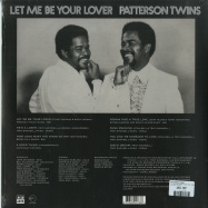 Back View : Patterson Twins - LET ME BE YOUR LOVER (LP) - Acid Jazz / 39226471
