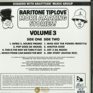 Back View : Baritone Tiplove - Pic Sleeve - MORE AMAZING STORIES VOL 3 (LP) - Diggers With Gratitude / DWG026