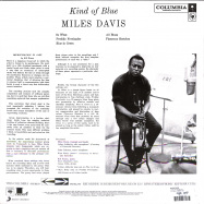 Back View : Miles Davis - KIND OF BLUE (LP) - Sony Music / 88875111921
