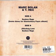 Back View : Marc Bolan & T.Rex - SUNKEN RAGS (7 INCH ORANGE VINYL) - Demon / EDSEL / DEMREC 1017