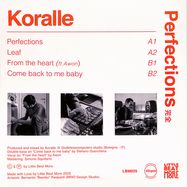Back View : Koralle - PERFECTIONS (7 INCH, RED VINYL) - Little Beat More / LBM025C