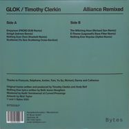 Back View : Glok / Timothy Clerkin - ALLIANCE REMIXED (GREEN LP) - Bytes / 05285241