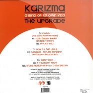 Back View : Karizma - A MIND OF ITS OWN V 2.0 - THE UPGRADE (2X12 INCH LP) - R2 Records / R2LP015