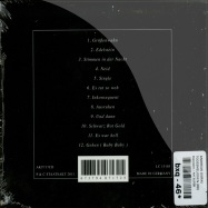 Back View : Andreas Dorau - TODESMELODIEN (CD) - Staatsakt / AKT717CD