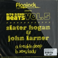 Back View : Slater Hogan & John Larner - BITE SIZED BEATS VOL. 5 (7 INCH) - Flapjack Records / fjbite05