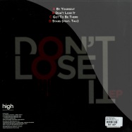 Back View : High Maintenance - DONT LOSE IT EP (2X12) - Mainframe Recordings / mfrep003