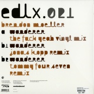 Back View : Brendon Moeller - WORK ETHICS (J. KOPP, TOMMY FOUR SEVEN RMXS) - Electric Deluxe / EDLX021