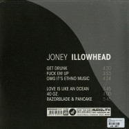 Back View : Joney - ILLOWHEAD (INCL. MP3 + POSTER) - Audiolith / AL168