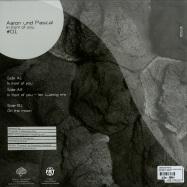 Back View : Aaron Und Pascal - IN FRONT OF YOU (ION LUDWIG REMIX) - Sorry for this / sft0016