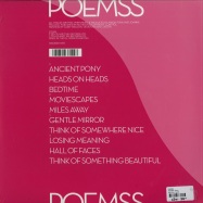 Back View : Poemss - POEMMS (2X12 LP) - Planet Mu / ziq345