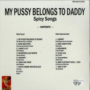 Back View : Various Artists - MY PUSSY BELONGS TO DADDY (PIC DISC LP) - Cocktail Records / pu1