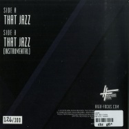 Back View : Coops - THAT JAZZ (7 INCH) - High Focus  / hfrsi005