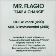 Back View : Mr.Flagio - TAKE A CHANCE (7 INCH) - Discoring Records / DR-002-7