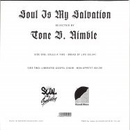 Back View : Tone B. Nimble - SOUL IS MY SALVATION CHAPTER 9 (7 INCH) - Rain&Shine / RSRSIMS009