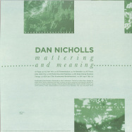 Back View : Dan Nicholls - MATTERING AND MEANING (LP) - We Jazz / WJLP035