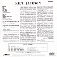 Back View : Milt Jackson - AND THE  THELONIOUS MONK QUINTET (180G LP) - Blue Note / 4508227