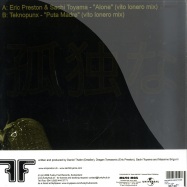 Back View : Eric Preston & Sachi Toyama - ALONE - Funky Fruit / ff005