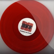 Back View : Unknown Artists - PEOPLE OF EARTH / TROUBLE IN SPACE (CLEAR RED  VINYL) - Amp Art Recordings / AMP1OFF1