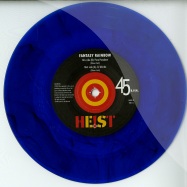 Back View : Fantasy Rainbow - O, WEIRDO / PARA PARAKEET (CLEAR BLUE MARBLED 7 INCH) - Heist Or Hit Records / heist055vl