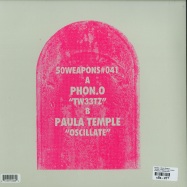 Back View : Phon.o / Paula Temple - TW33TZ / OSCILLATE (180 G VINYL) - 50 Weapons / 50Weapons041