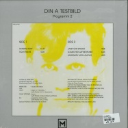 Back View : DIN A TESTBILD - PROGRAMM 2 (LP) - Mannequin / MNQ 091