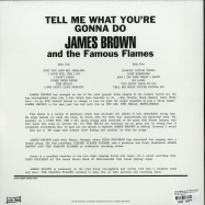 Back View : James Brown & The Famous Flames - TELL ME WHAT YOURE GONNA DO (LP) - Wax Love / wlv82050