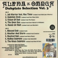 Back View : Alpha & Omega - DUBPLATE SELECTION VOL. 3 (LP+MP3) - MANIA DUB / MD006