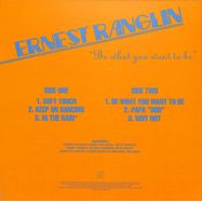 Back View : Ernest Ranglin - BE WHAT YOU WANT TO BE (REPRESS) - Emotional Rescue / ERC 083R