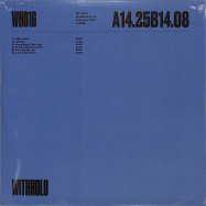 Back View : Unknown Artist - WH016 - Withhold / WITHHOLD016