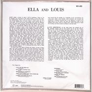 Back View : Ella Fitzgerald & Louis Armstrong - ELLA & LOUIS (LP) - Verve / 3597233