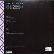 Back View : Fujiya & Miyagi - SLIGHT VARIATIONS (LP, BLUE VINYL) - Impossible Objects Of Desire / LPOBJC9