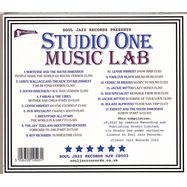 Back View : Various Artists - STUDIO ONE MUSIC LAB (CD) - Soul Jazz / 05231292