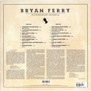 Back View : Bryan Ferry - LIVE AT THE ROYAL ALBERT HALL 1974 (LP) - BMG Rights Management / 405053825577